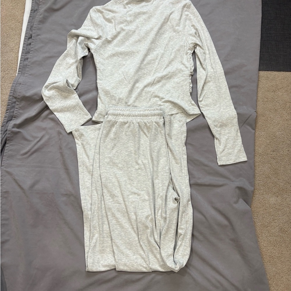 Gray Women's Sleepwear Set
